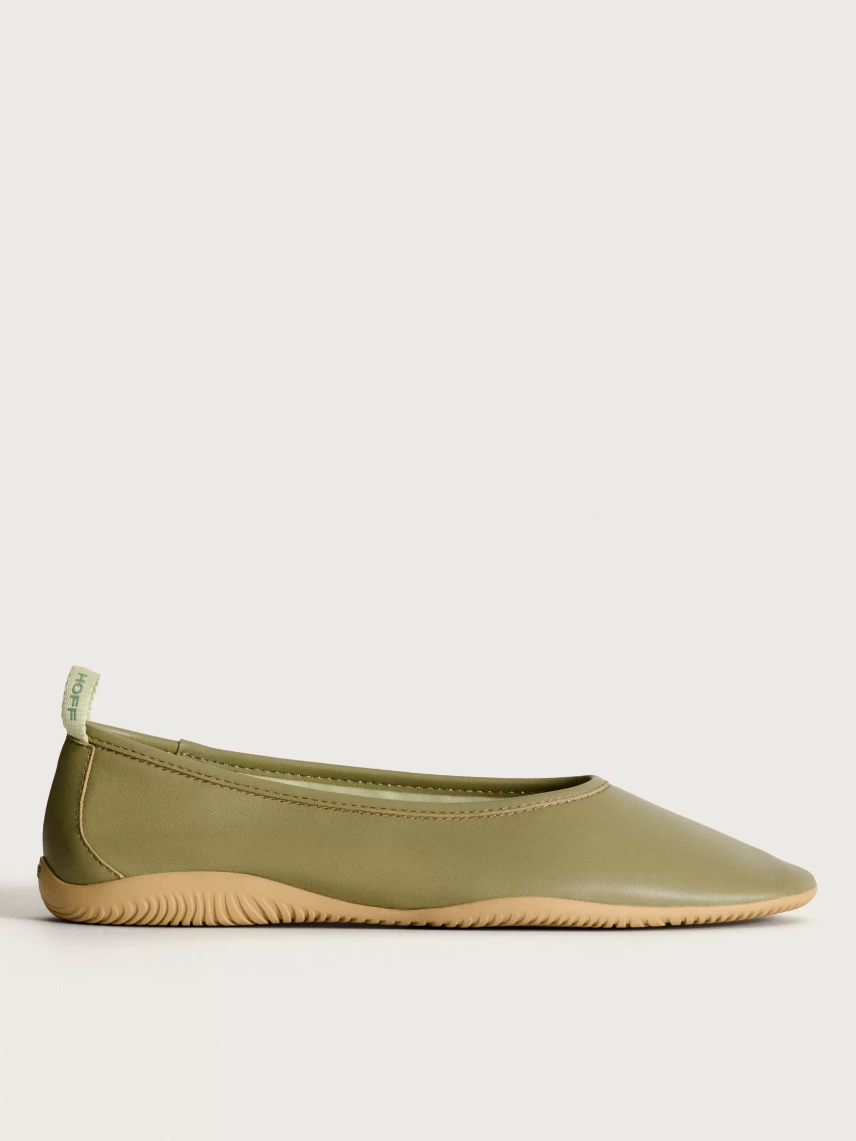 Hot GARNIER BALLERINA GRÜN Damen Flacher Schuh