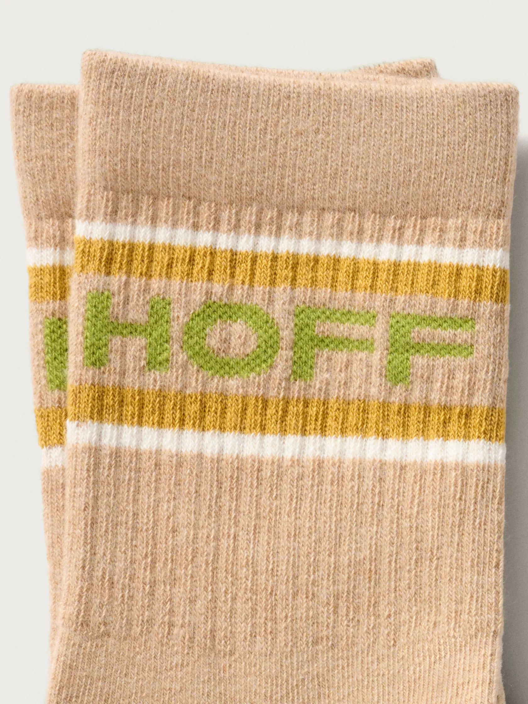 Shop MELIERTE BEIGE SOCKEN Herren Accessoires