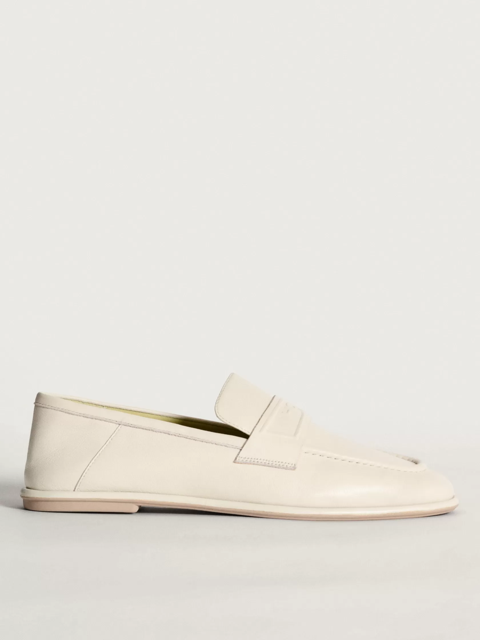 Discount MOKASSIN APOLLO OFF WHITE Damen Flacher Schuh