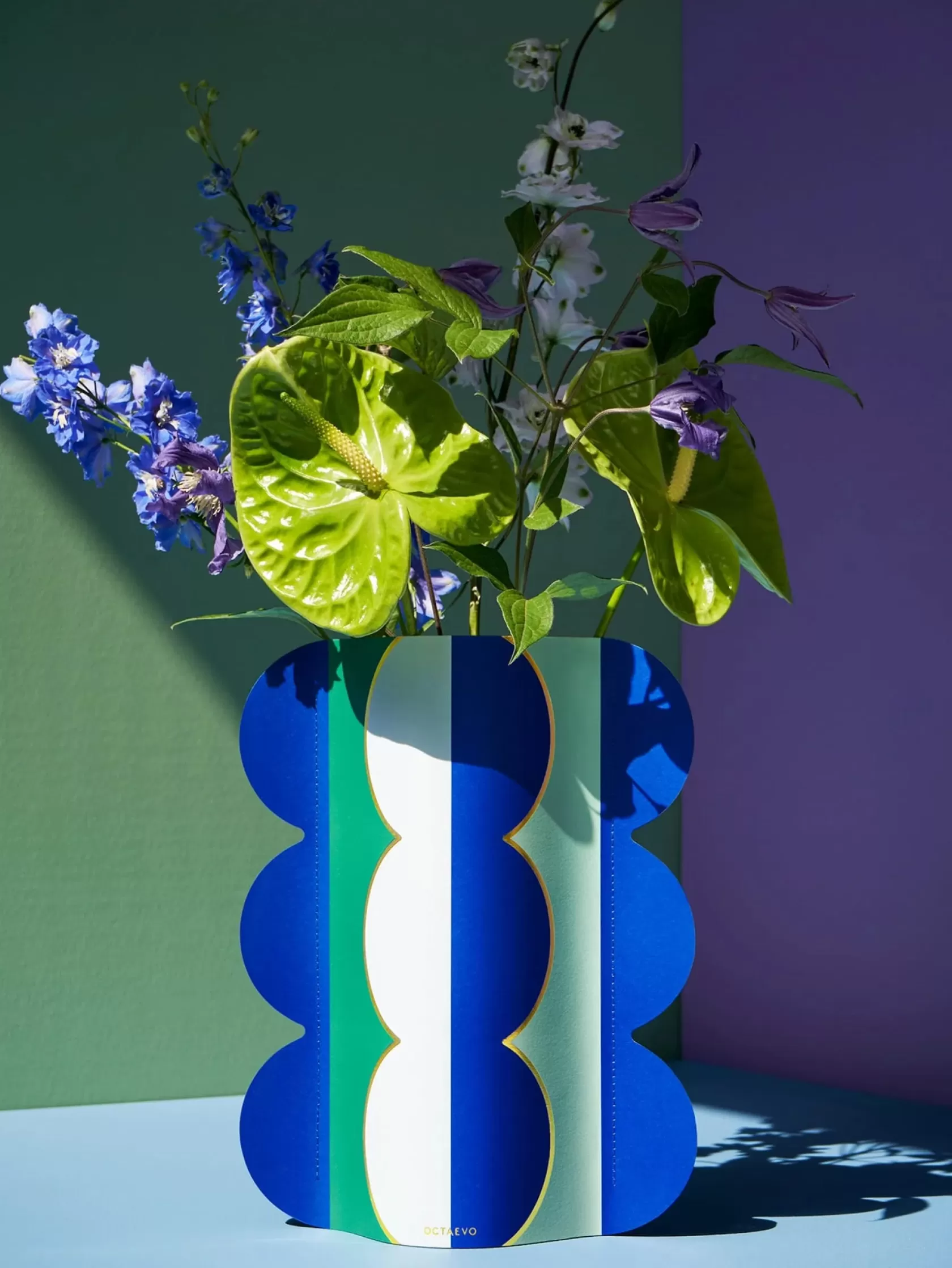 Clearance PAPER VASE RIVIERA WAVE Damen/Herren Deko | Deko